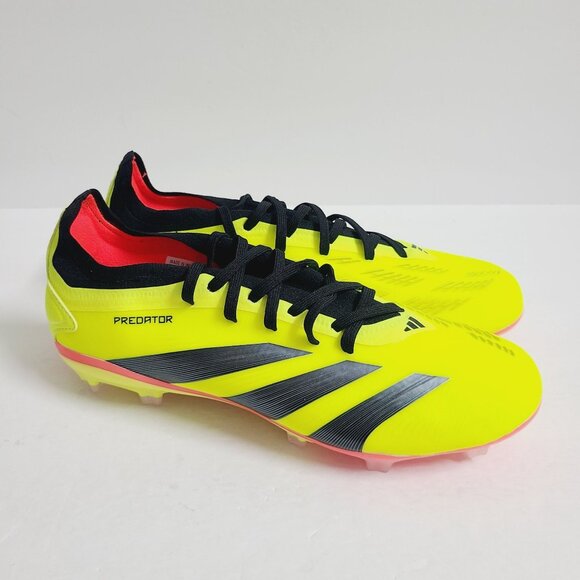 NEW Adidas Predator Pro FG Soccer Cleats IG7776 Size 8.5 Team Solar Yellow main image 8